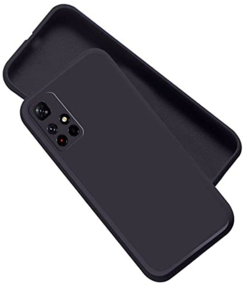 Case Vault Covers - Black Silicon Plain Cases Compatible For Poco M4 Pro 5G ( Pack of 1 ) Case Vault Covers - Black Silicon Plain Cases Compatible For Poco M4 Pro 5G ( Pack of 1 )