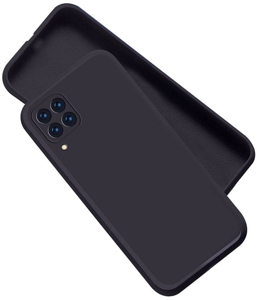 Case Vault Covers - Black Silicon Plain Cases Compatible For Samsung Galaxy F22 ( Pack of 1 ) Case Vault Covers - Black Silicon Plain Cases Compatible For Samsung Galaxy F22 ( Pack of 1 )