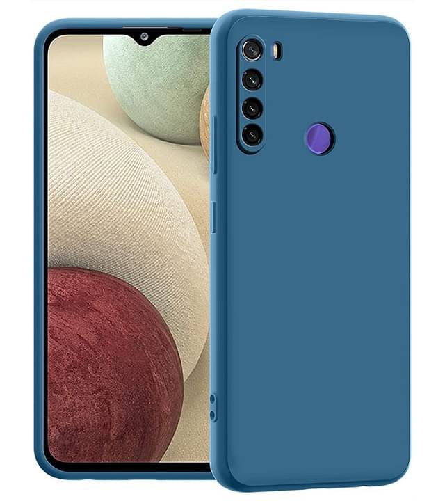 Case Vault Covers - Blue Silicon Plain Cases Compatible For Xiaomi Redmi Note 8 ( Pack of 1 )     			Case Vault Covers - Blue Silicon Plain Cases Compatible For Xiaomi Redmi Note 8 ( Pack of 1 )