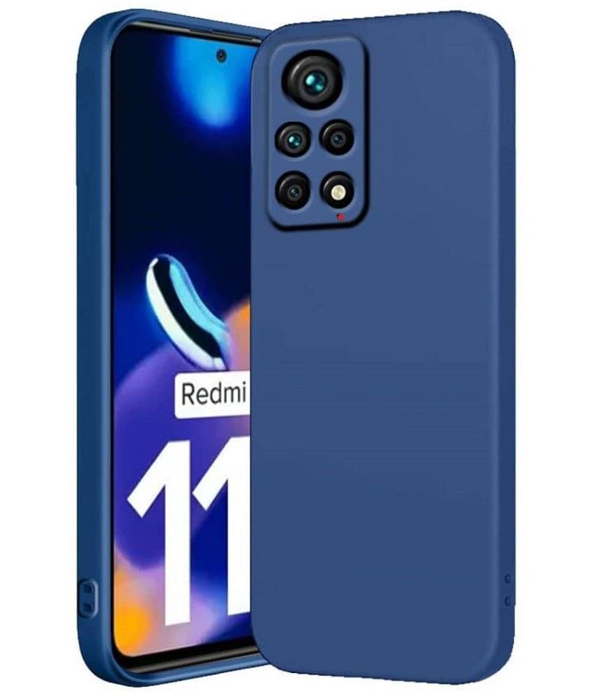 Case Vault Covers - Blue Silicon Plain Cases Compatible For Redmi Note 11 Pro Plus 5G ( Pack of 1 ) Case Vault Covers - Blue Silicon Plain Cases Compatible For Redmi Note 11 Pro Plus 5G ( Pack of 1 )