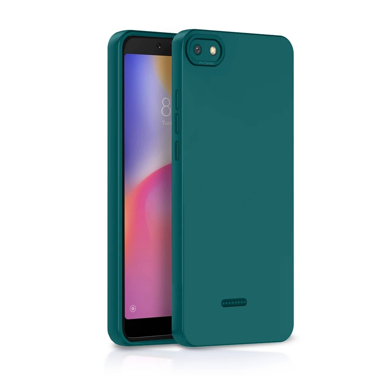 Case Vault Covers - Green Silicon Plain Cases Compatible For Xiaomi Redmi 6A ( Pack of 1 ) Case Vault Covers - Green Silicon Plain Cases Compatible For Xiaomi Redmi 6A ( Pack of 1 )