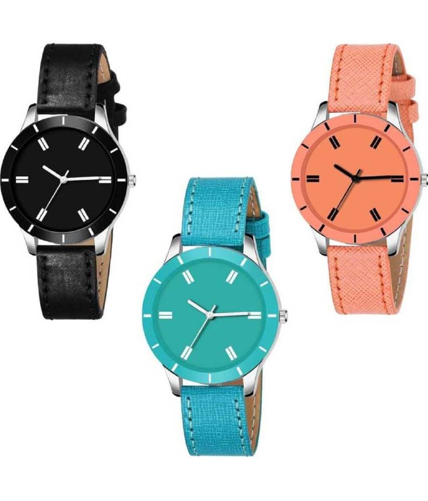     			EMPERO - Analog Watch Watches Combo For Women and Girls ( Pack of 3 )