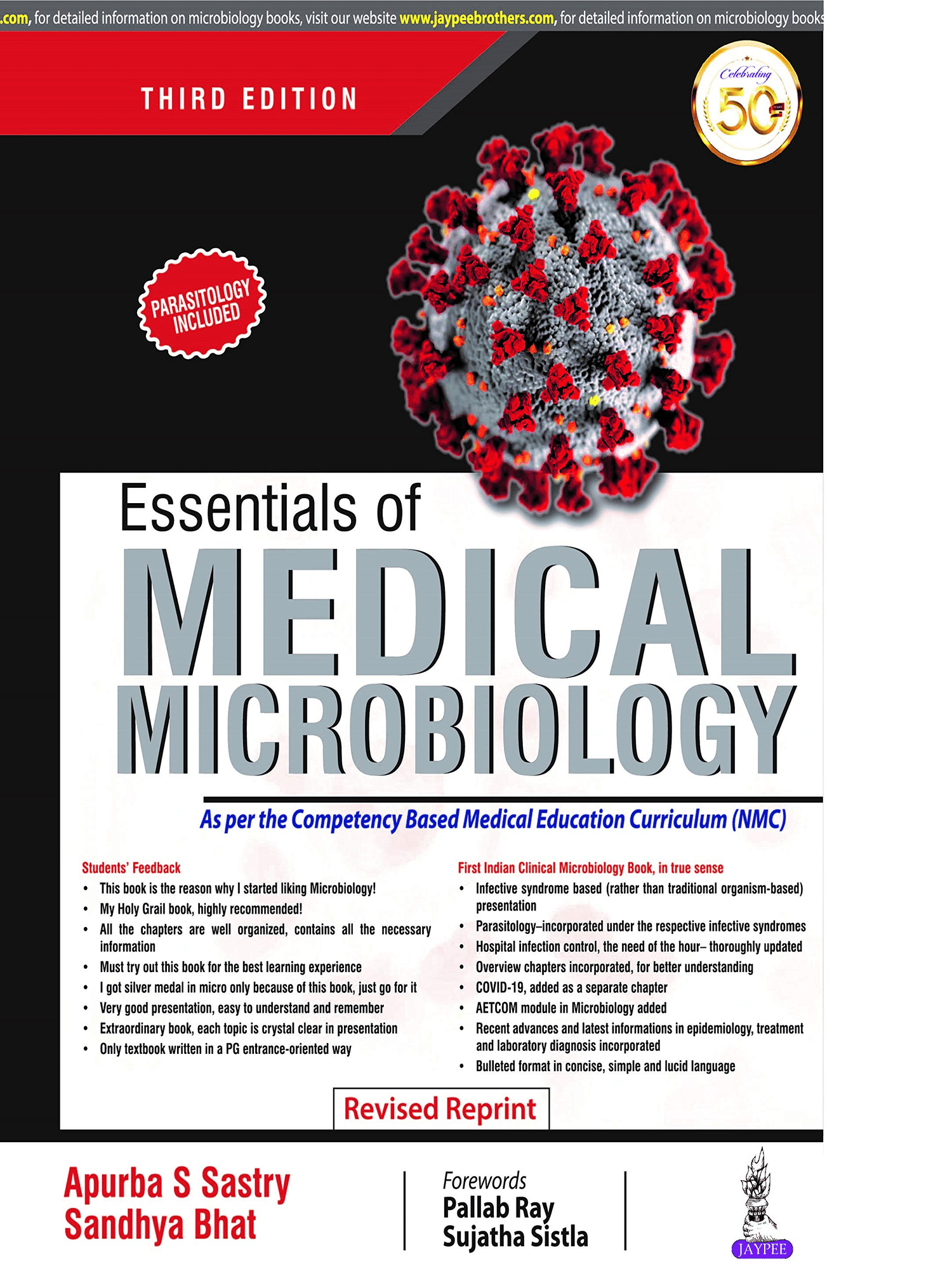 Essentials of Medical Microbiology 3rd edition by Sastry Apurba S Essentials of Medical Microbiology 3rd edition by Sastry Apurba S
