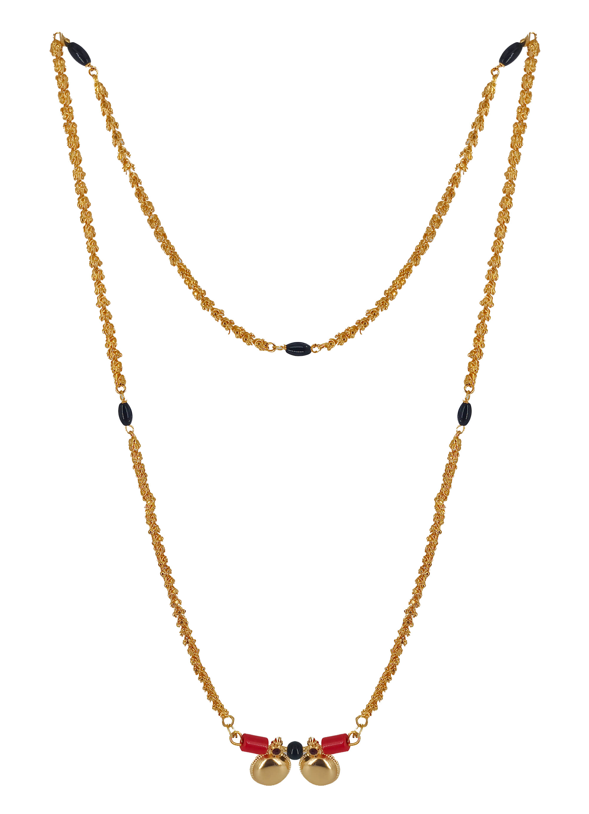 KRIMO - Golden Mangalsutra ( Pack of 1 )