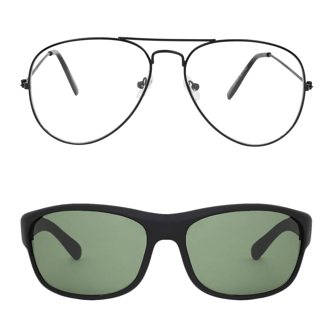Kanny Devis - Black Pilot Sunglasses ( Pack of 2 ) - Sunglasses | Buy online on ZillyBuy