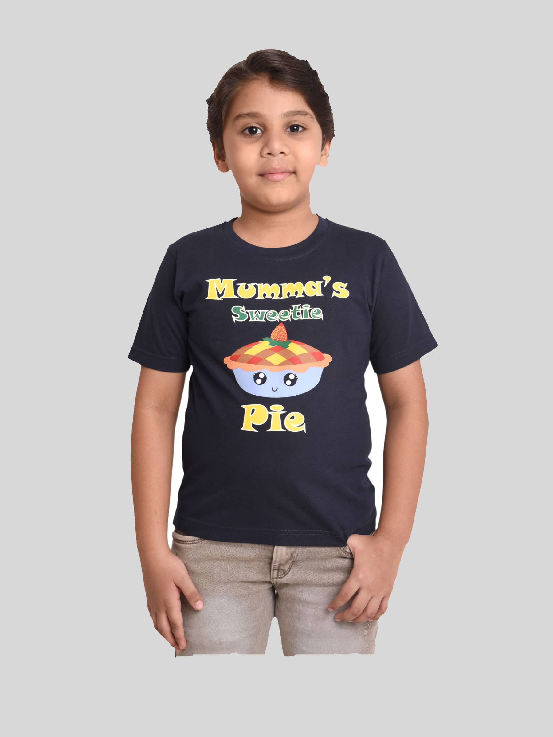 Neo Garments Pack of 1 Boys Cotton Polo T-Shirt ( Navy Blue )