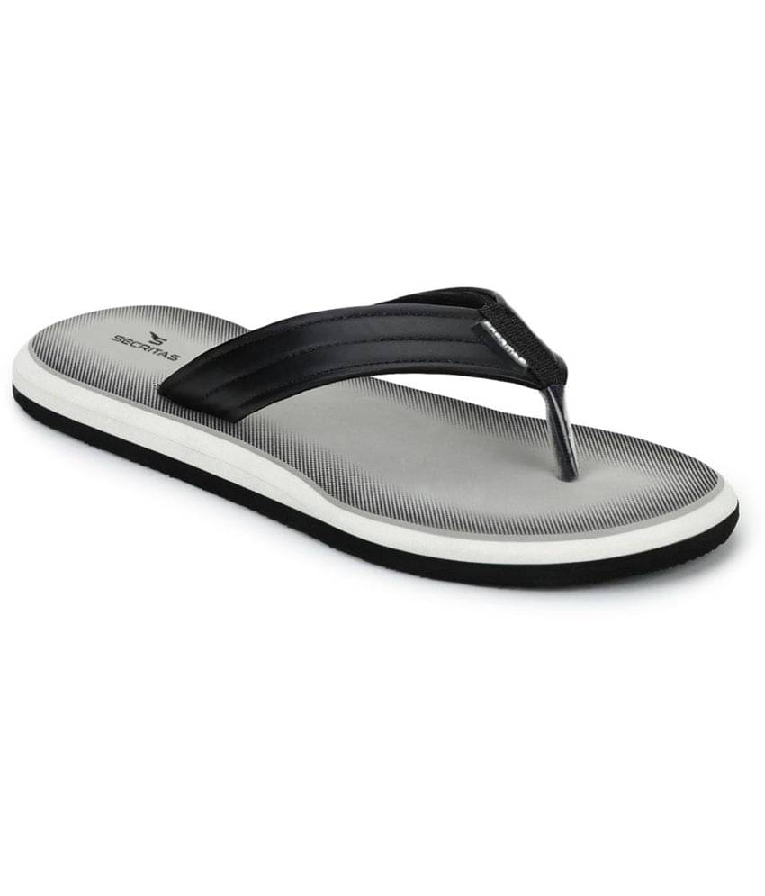     			Secritas Grey Men's Thong Flip Flop