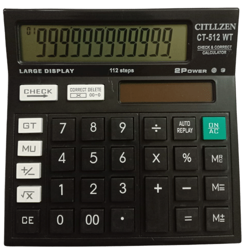     			YESKART - 12 Digits Basic Calculator