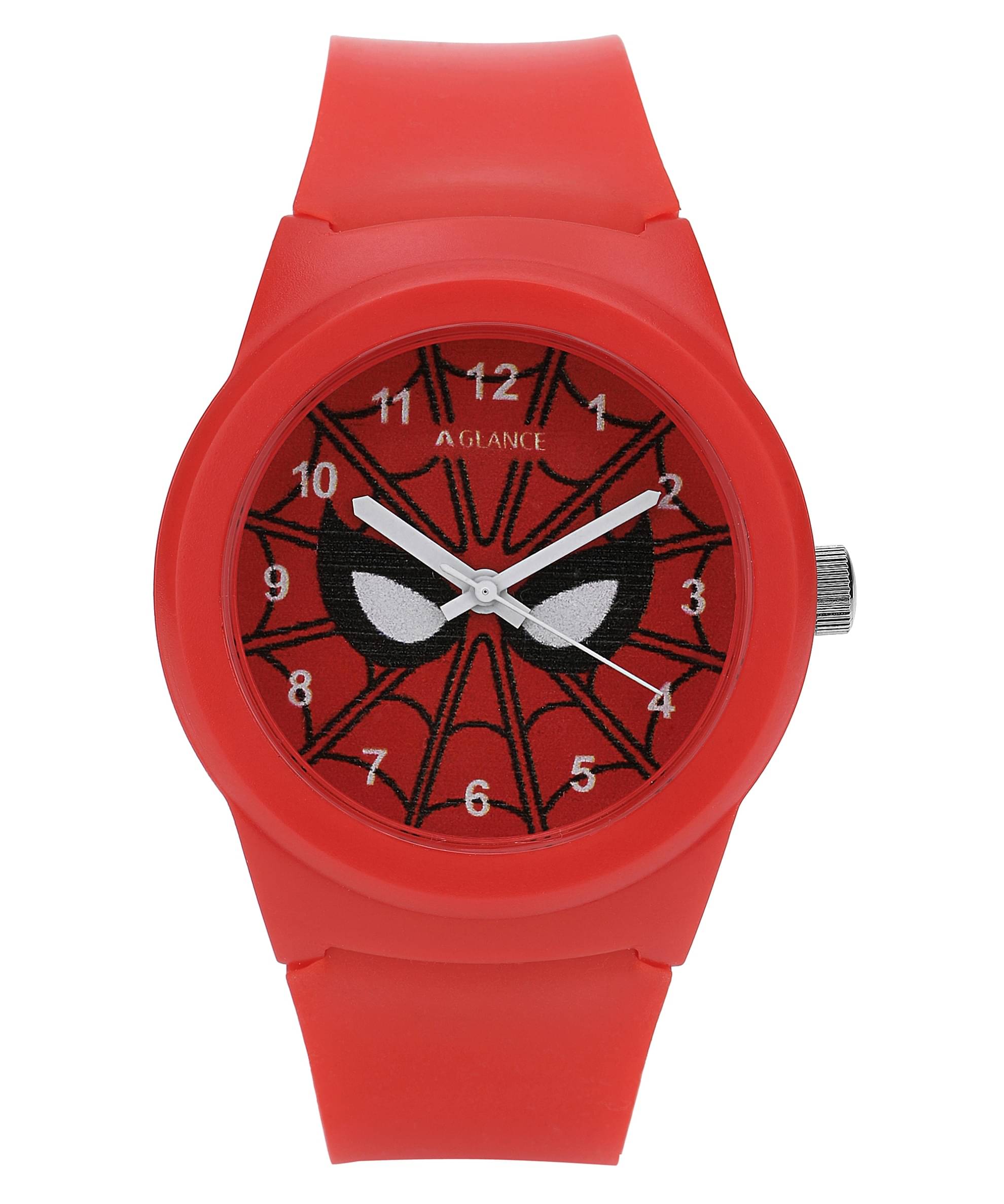     			Aglance - Red Silicon Analog Men's Watch