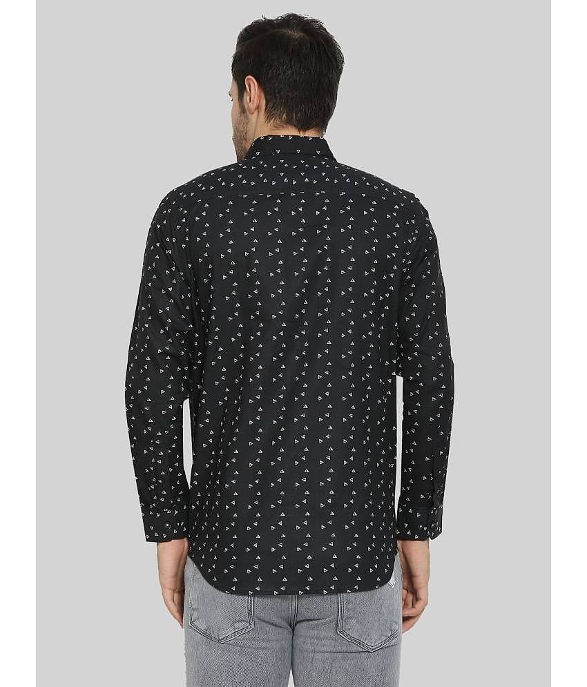 Comey - Black 100% Cotton Slim Fit Men's Casual Shirt ( Pack of 1 )