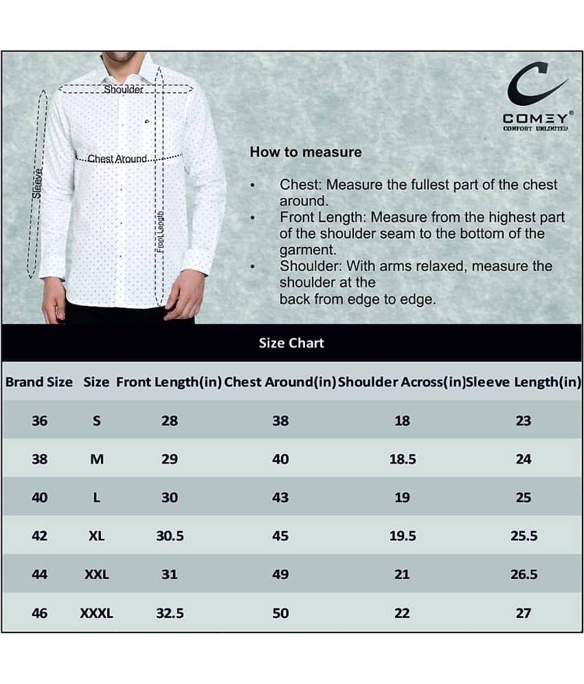 Comey - Black 100% Cotton Slim Fit Men's Casual Shirt ( Pack of 1 )