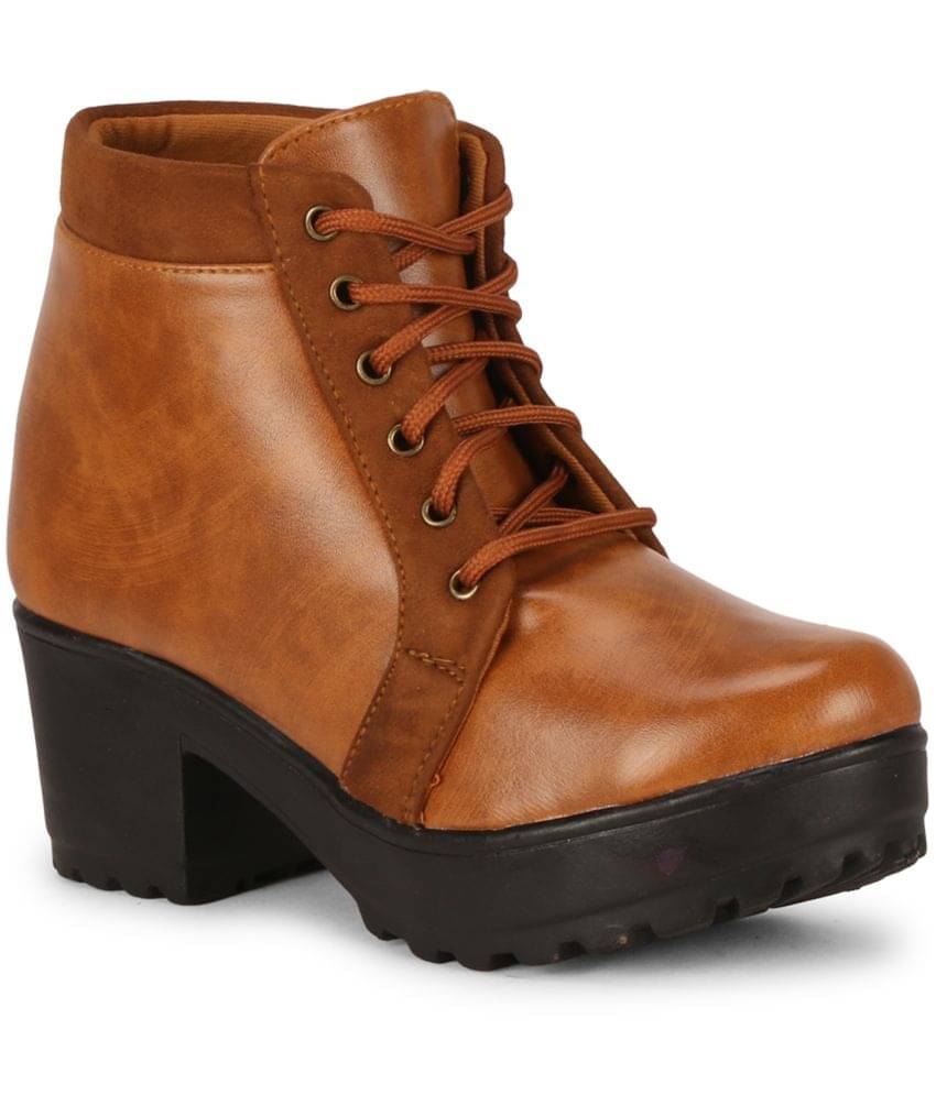     			Commander - Brown Women's Ankle Length Boots