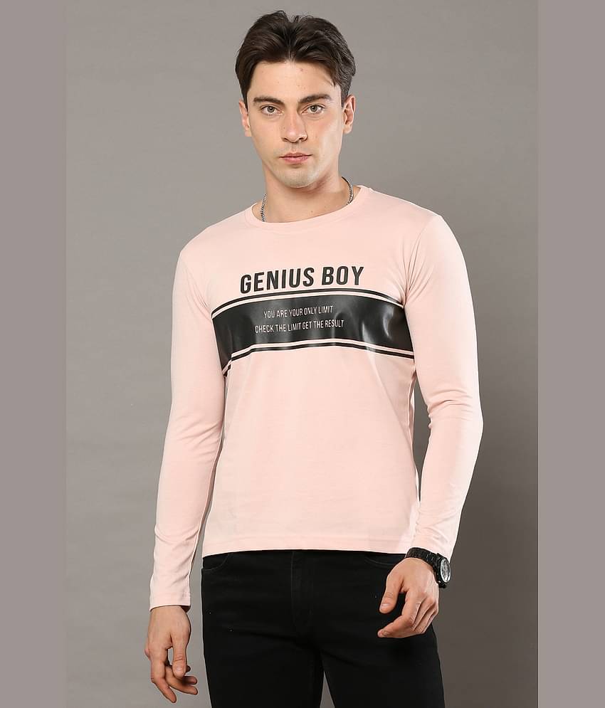 Cool Colors - Pink Cotton Regular Fit Men's T-Shirt ( Pack of 1 )