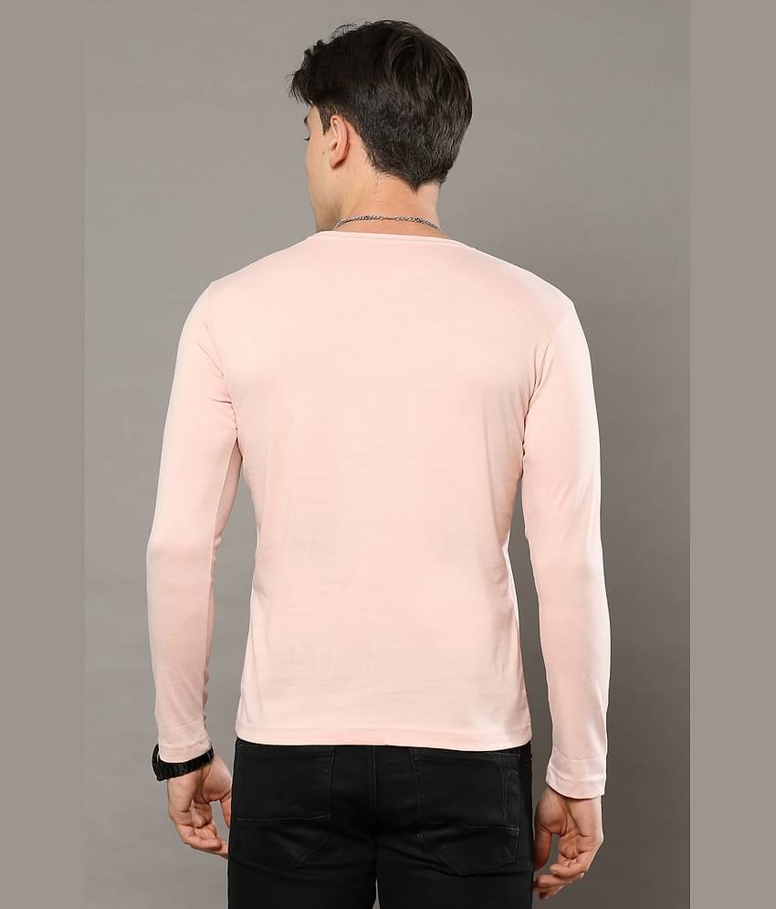 Cool Colors - Pink Cotton Regular Fit Men's T-Shirt ( Pack of 1 )