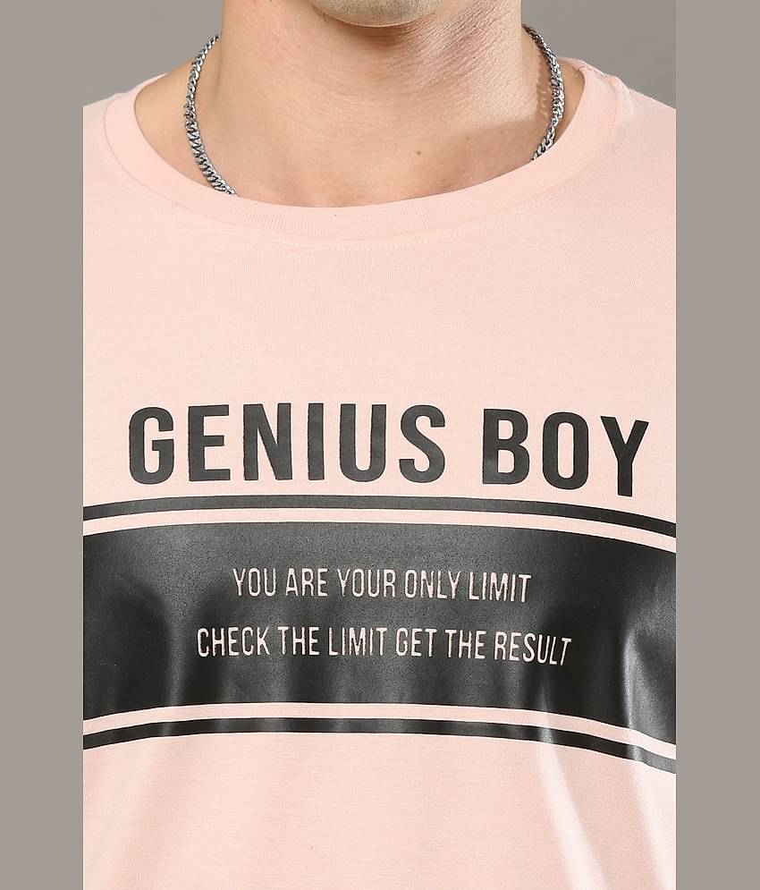 Cool Colors - Pink Cotton Regular Fit Men's T-Shirt ( Pack of 1 )