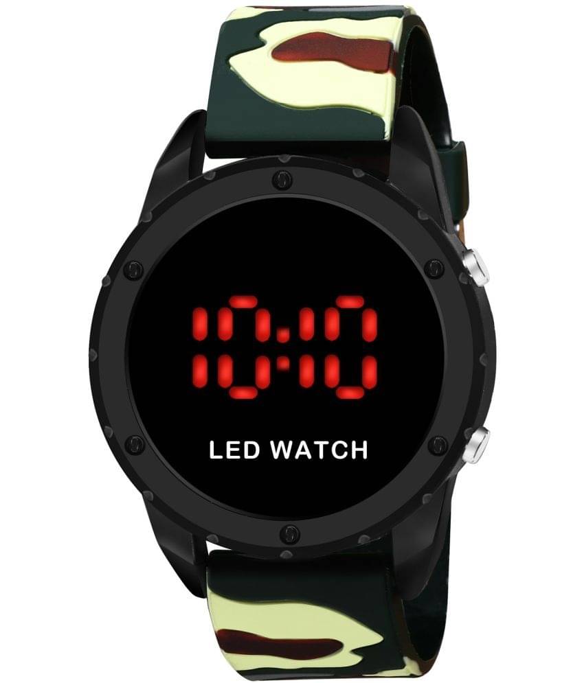     			Cosmic - Multicolor Silicon Digital Men's Watch