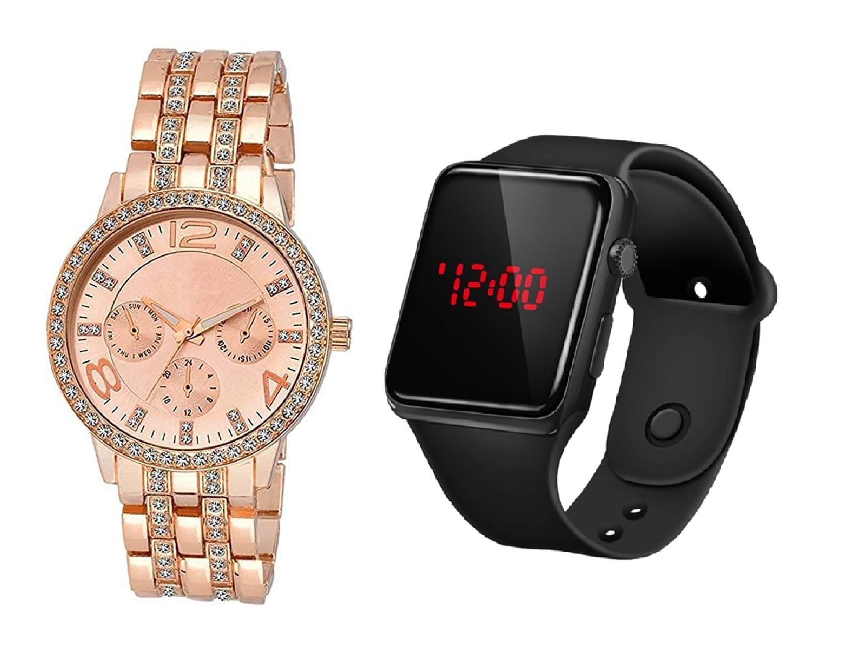 DECLASSE - Analog Watch Watches Combo For Women and Girls ( Pack of 2 )