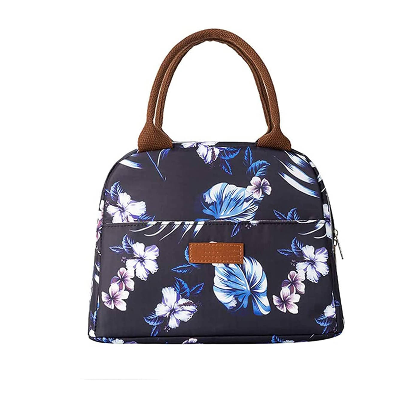     			House Of Quirk - Blue Polyester Lunch Bag