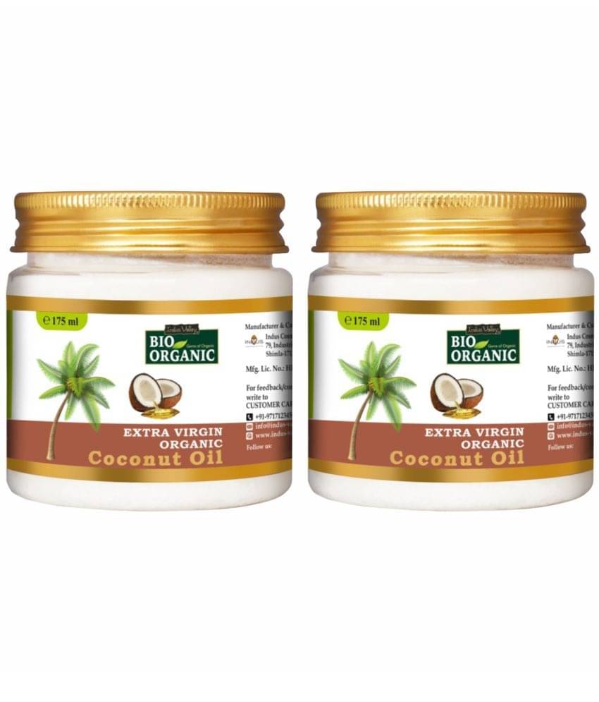 Indus Valley Coconut Oil Hair Oiling For All Type Of Hair 350Ml (Pack of 2)     			Indus Valley Coconut Oil Hair Oiling For All Type Of Hair 350Ml (Pack of 2)