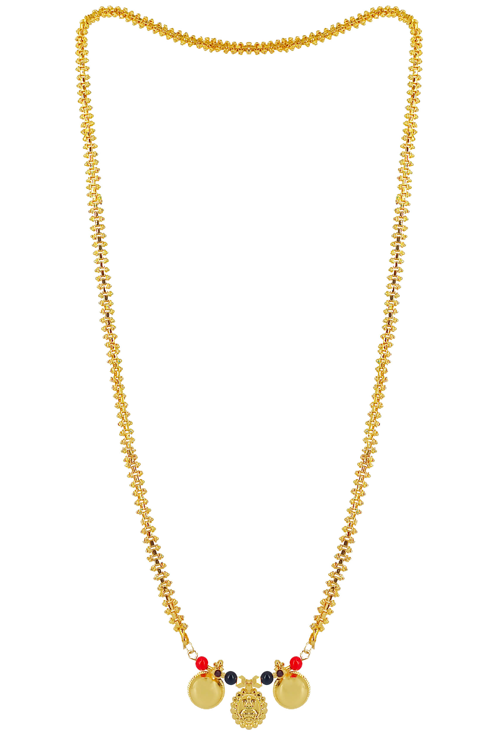     			KRIMO - Golden Mangalsutra ( Pack of 1 )