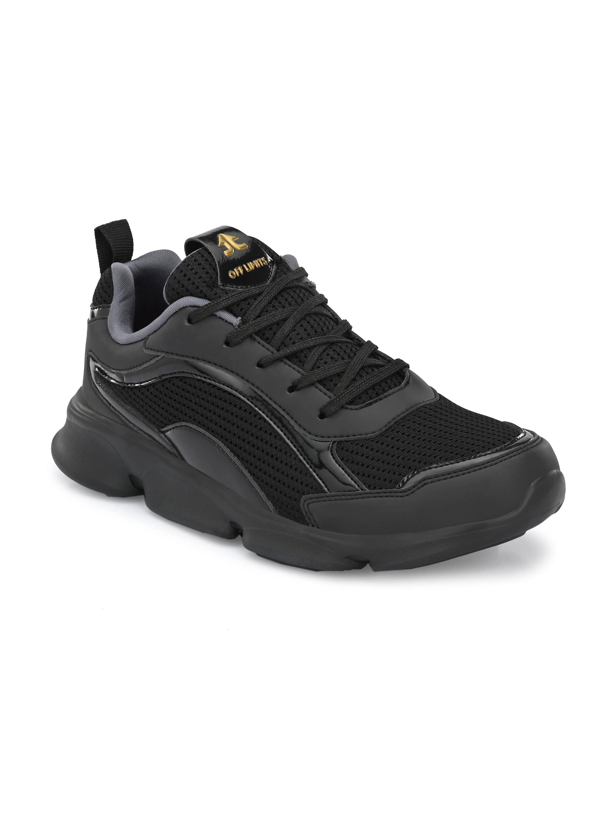 OFF LIMITS - VITARA II Black Men's Sports Running Shoes OFF LIMITS - VITARA II Black Men's Sports Running Shoes