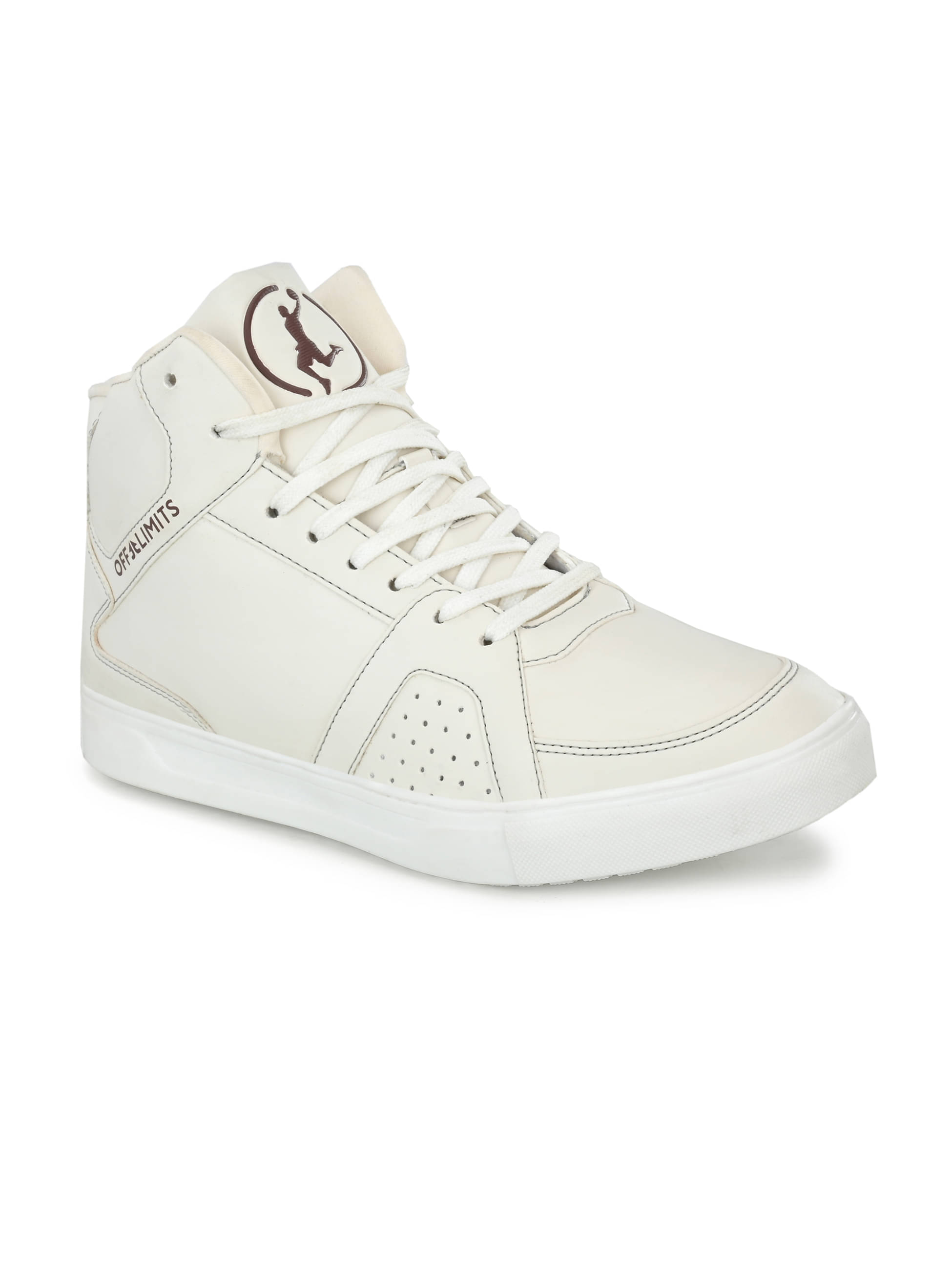     			OFF LIMITS ZULU - White Men's Sneakers