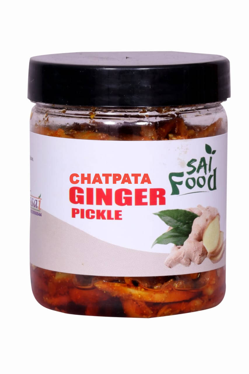     			SAi Food CHATPATA Ginger Pickle Traditional Punjabi Flavor Tasty, Spicy You are Being Served Mother Love Pickle 250 g