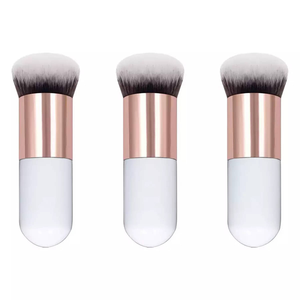     			SkinPlus Synthetic Foundation Brush,Concealer Brush 3 Pcs 100 g