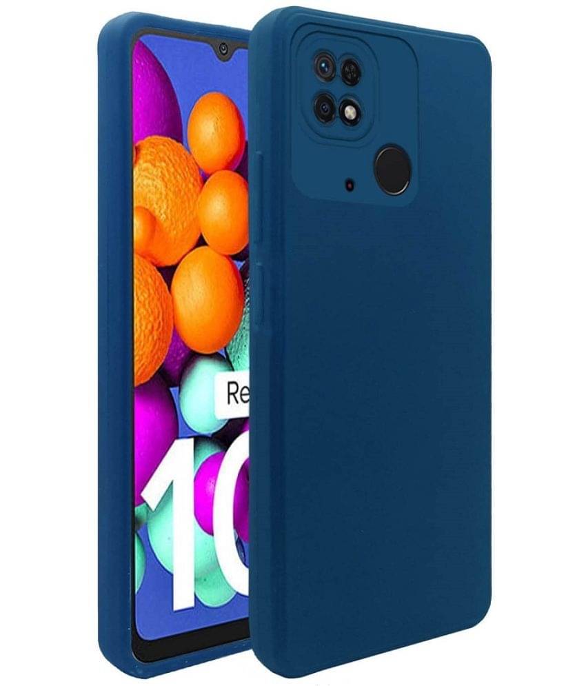 Case Vault Covers - Blue Silicon Plain Cases Compatible For Xiaomi Redmi 10 ( Pack of 1 ) Case Vault Covers - Blue Silicon Plain Cases Compatible For Xiaomi Redmi 10 ( Pack of 1 )
