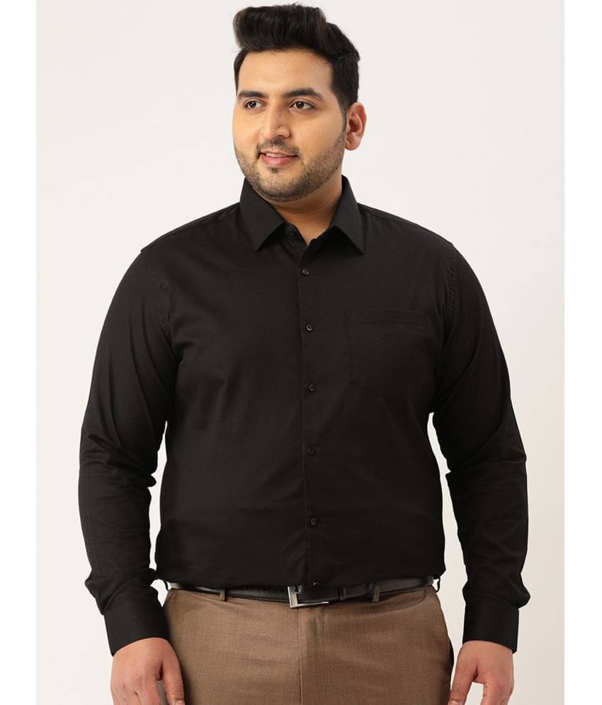     			IVOC - Black 100% Cotton Regular Fit Men's Casual Shirt ( Pack of 1 )