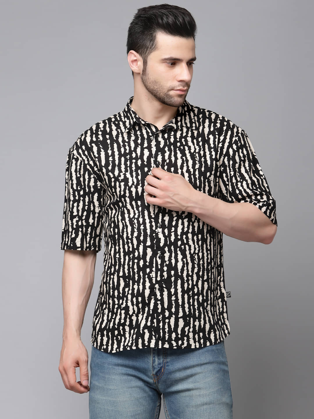 Rigo - Multicolor Rayon Slim Fit Men's Casual Shirt ( Pack of 1 )