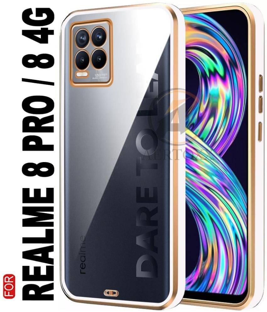 AERTOXX - Transparent Silicon Plain Cases Compatible For Realme 8 Pro ( Pack of 1 ) AERTOXX - Transparent Silicon Plain Cases Compatible For Realme 8 Pro ( Pack of 1 )