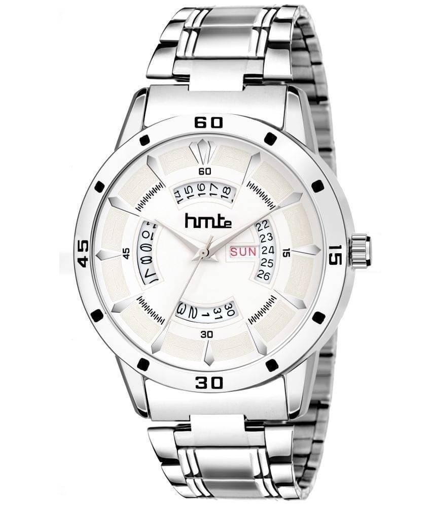     			HMTe - Silver Metal Analog Men's Watch