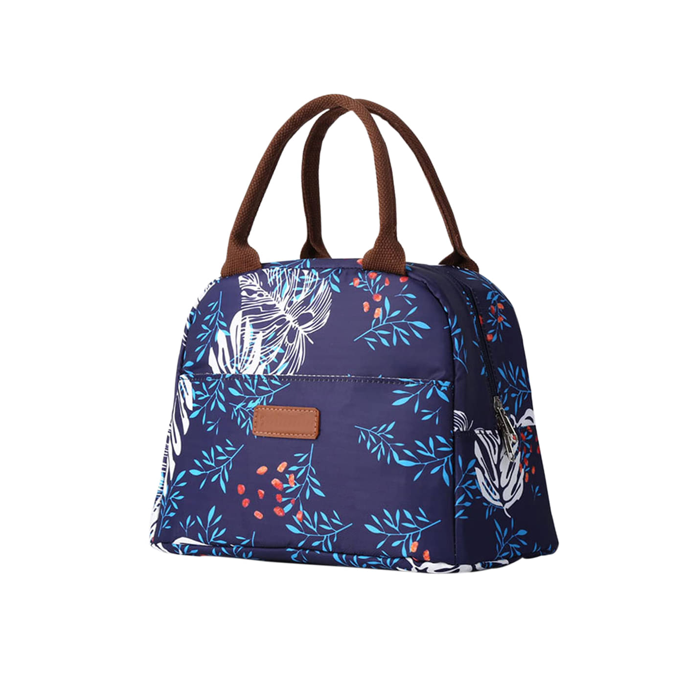 House Of Quirk - Blue Polyester Lunch Bag House Of Quirk - Blue Polyester Lunch Bag