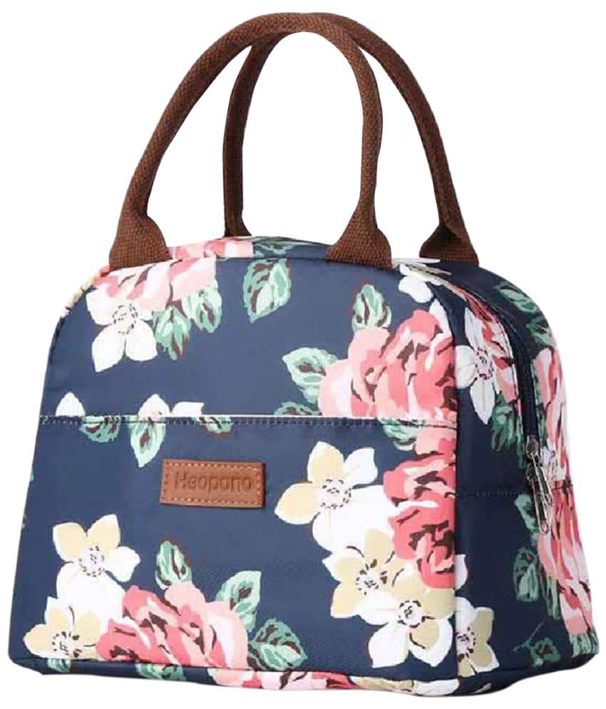 House Of Quirk - Blue Polyester Lunch Bag - Handbags | Buy online on ZillyBuy