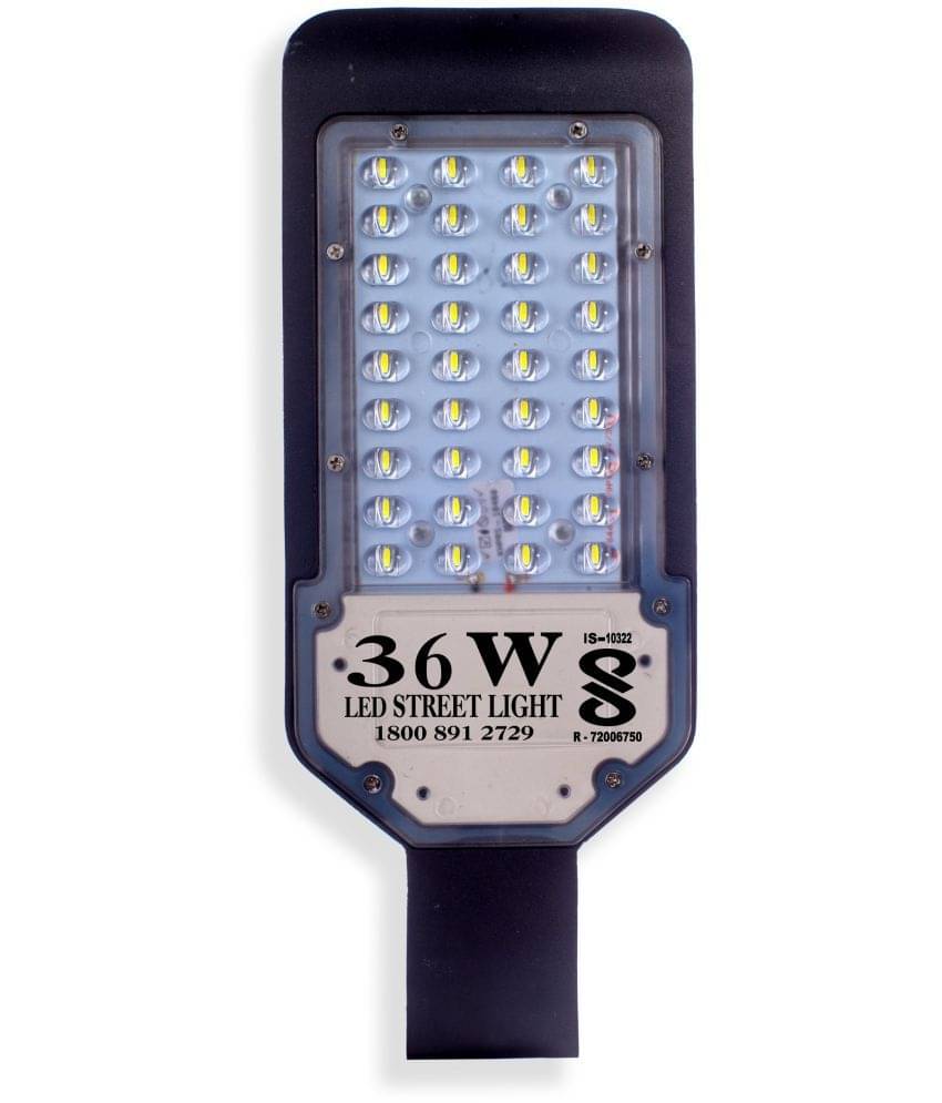 Keshvas 36W BIS Approved PVC Body LENS LED Street Lights Cool Day Light - Pack of 1 Keshvas 36W BIS Approved PVC Body LENS LED Street Lights Cool Day Light - Pack of 1