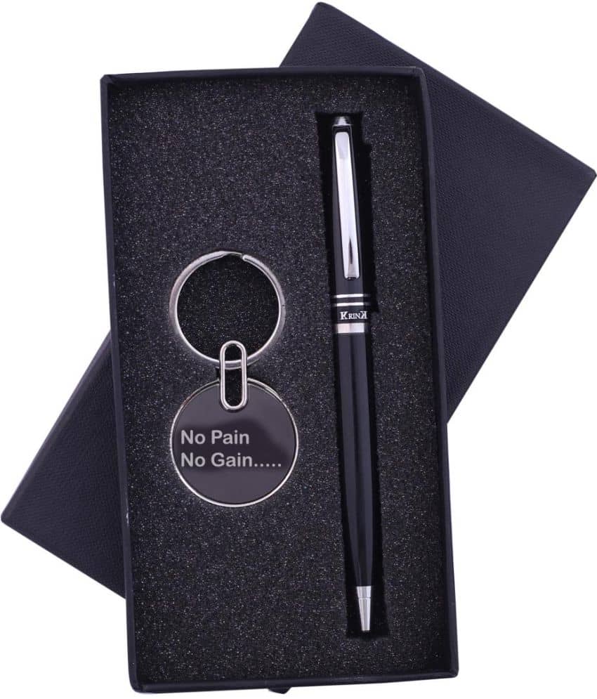 Krink Premium Design Metal Ball Pen with Germany Made Refill ( Pack of 1 ) - Stationery | Buy online on ZillyBuy