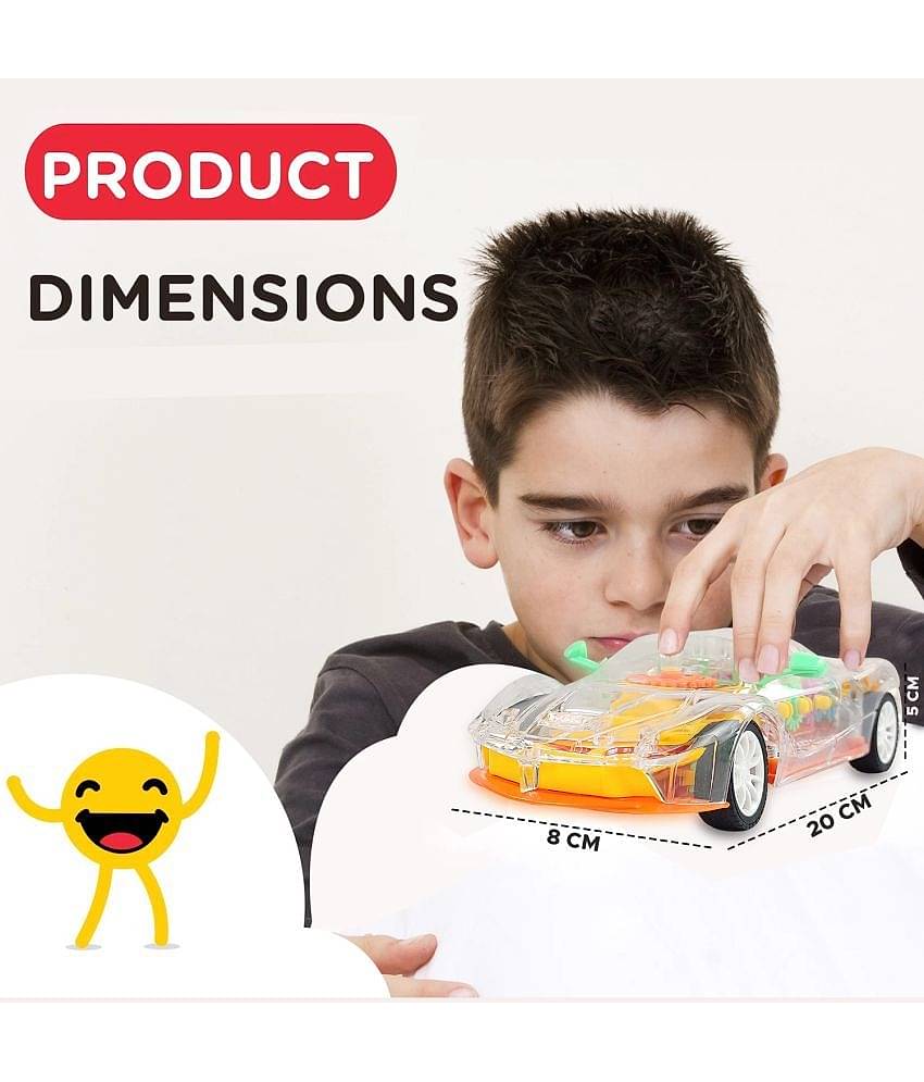 NHR - Multicolor Plastic Car ( Pack of 1 )