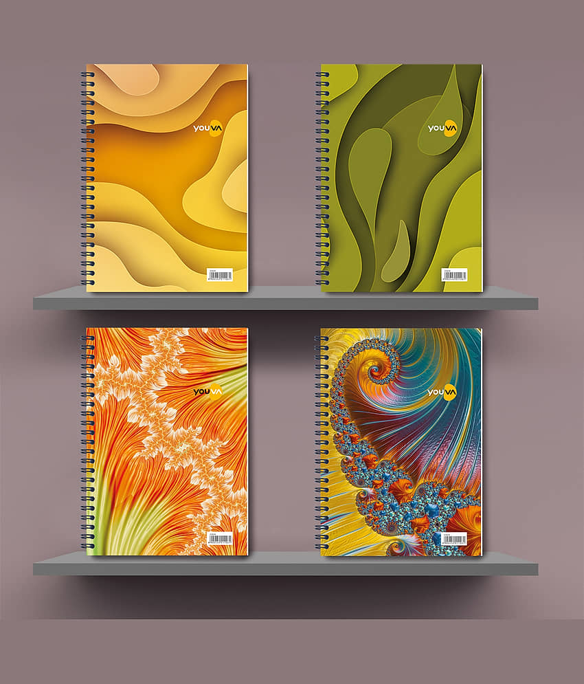 Navneet Youva - Ruled Wire Bound Notebooks ( Pack of 3 ) - Stationery | Buy online on ZillyBuy