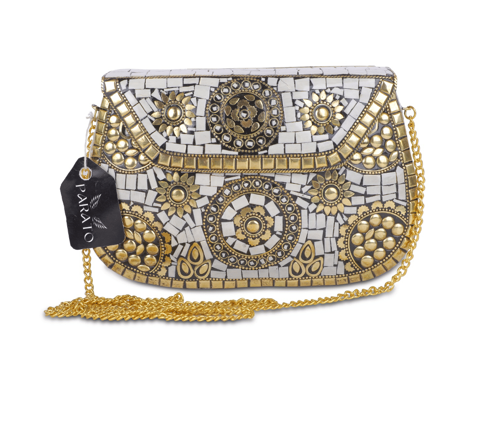     			PARATO Sling Bag Suede Set of 1 ( Cream )