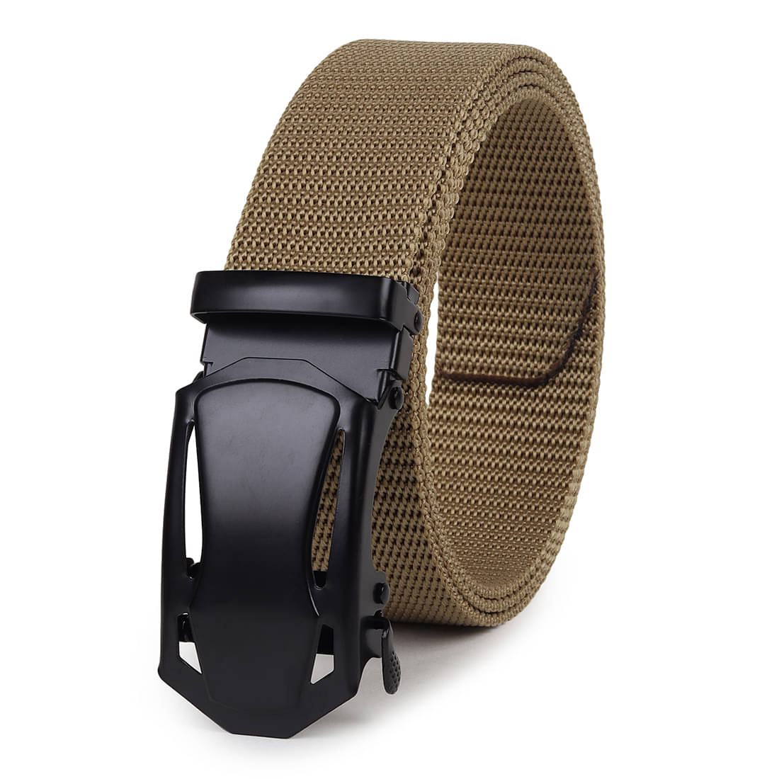 SILKSHOPPING - Beige Nylon Men's Casual Belt ( Pack of 1 ) SILKSHOPPING - Beige Nylon Men's Casual Belt ( Pack of 1 )