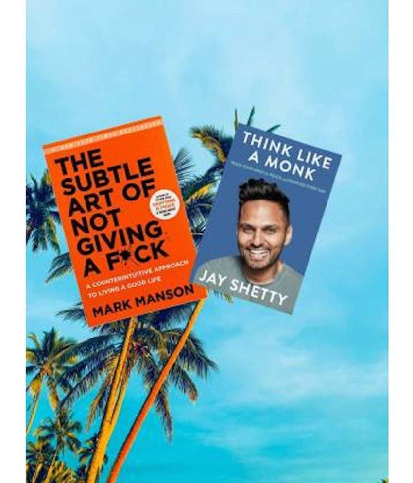 Think Like A Monk + The Subtle Art Of Not Giving A F… (Paperback, Jay Shetty, Mark Manson) Think Like A Monk + The Subtle Art Of Not Giving A F… (Paperback, Jay Shetty, Mark Manson)