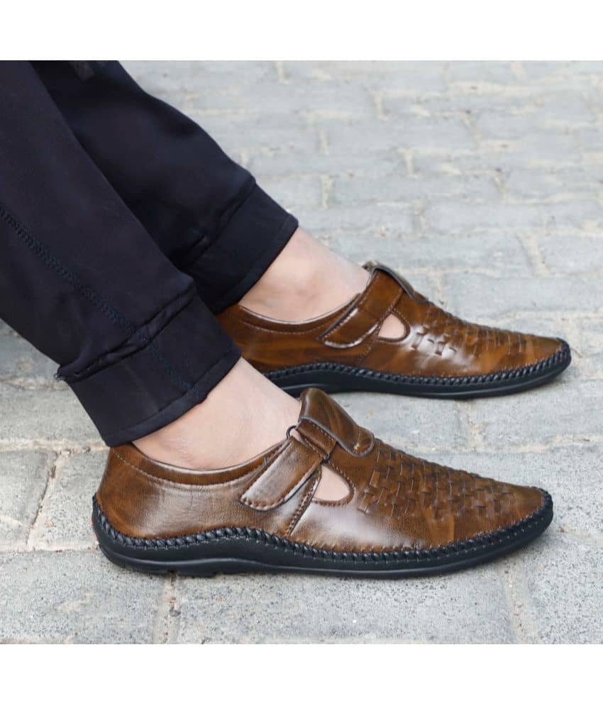 Aadi - Brown Men's Sandals