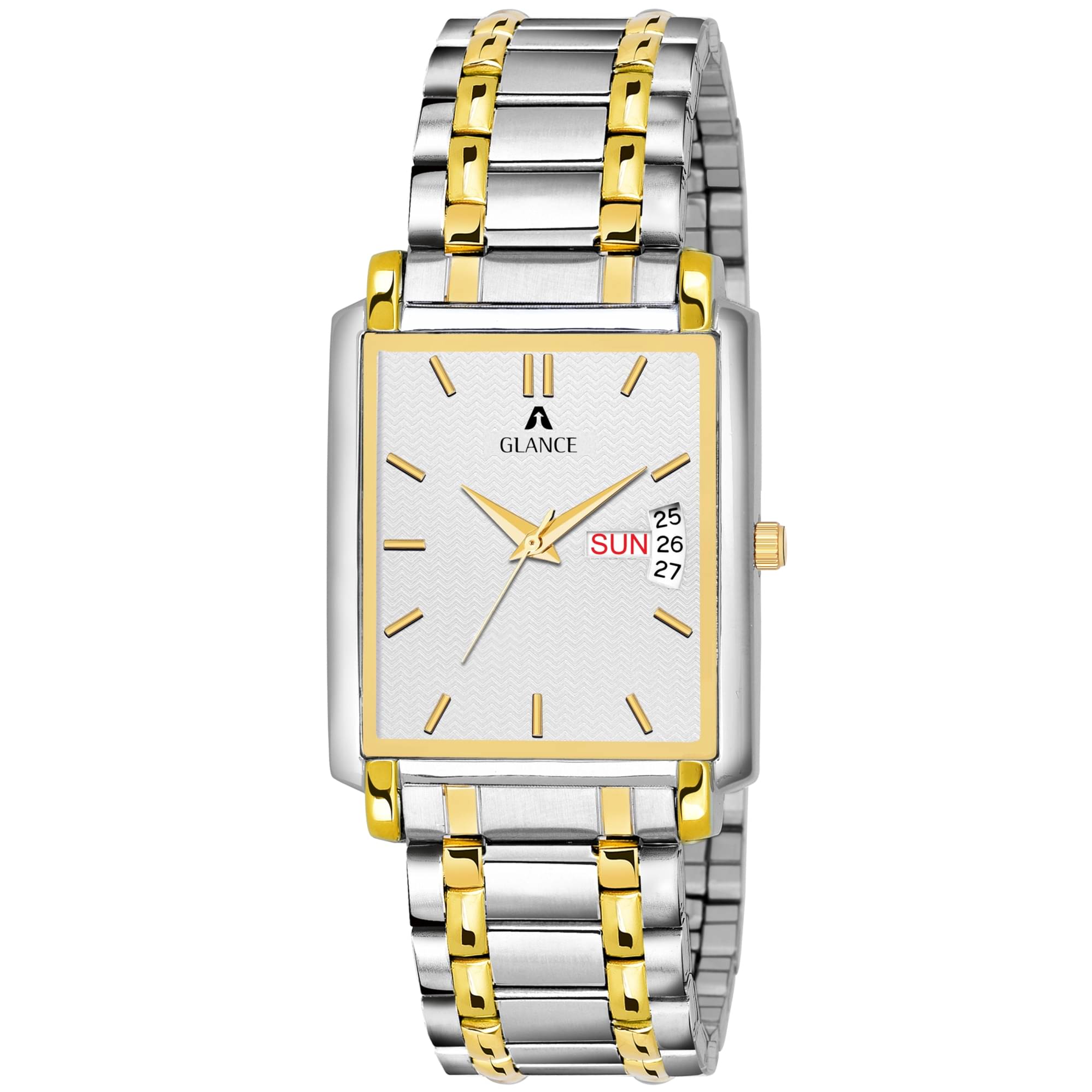     			Aglance - Multicolor Metal Analog Men's Watch