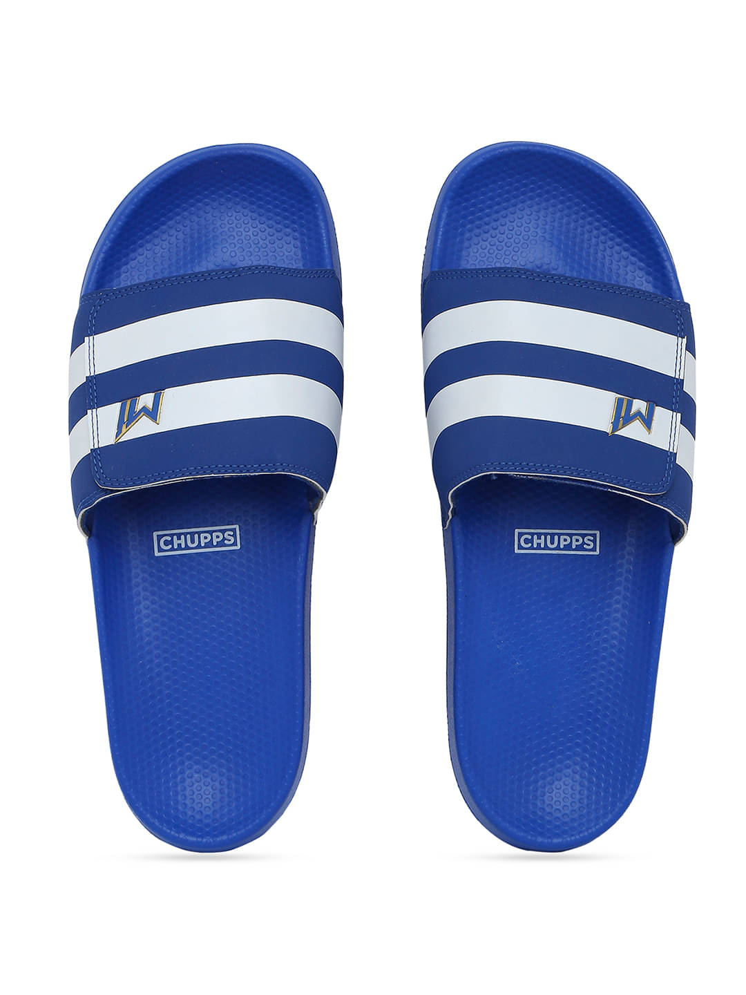     			CHUPPS - Blue Men's Slide Flip Flop