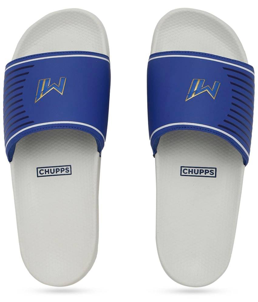     			CHUPPS - Off White Men's Slide Flip Flop