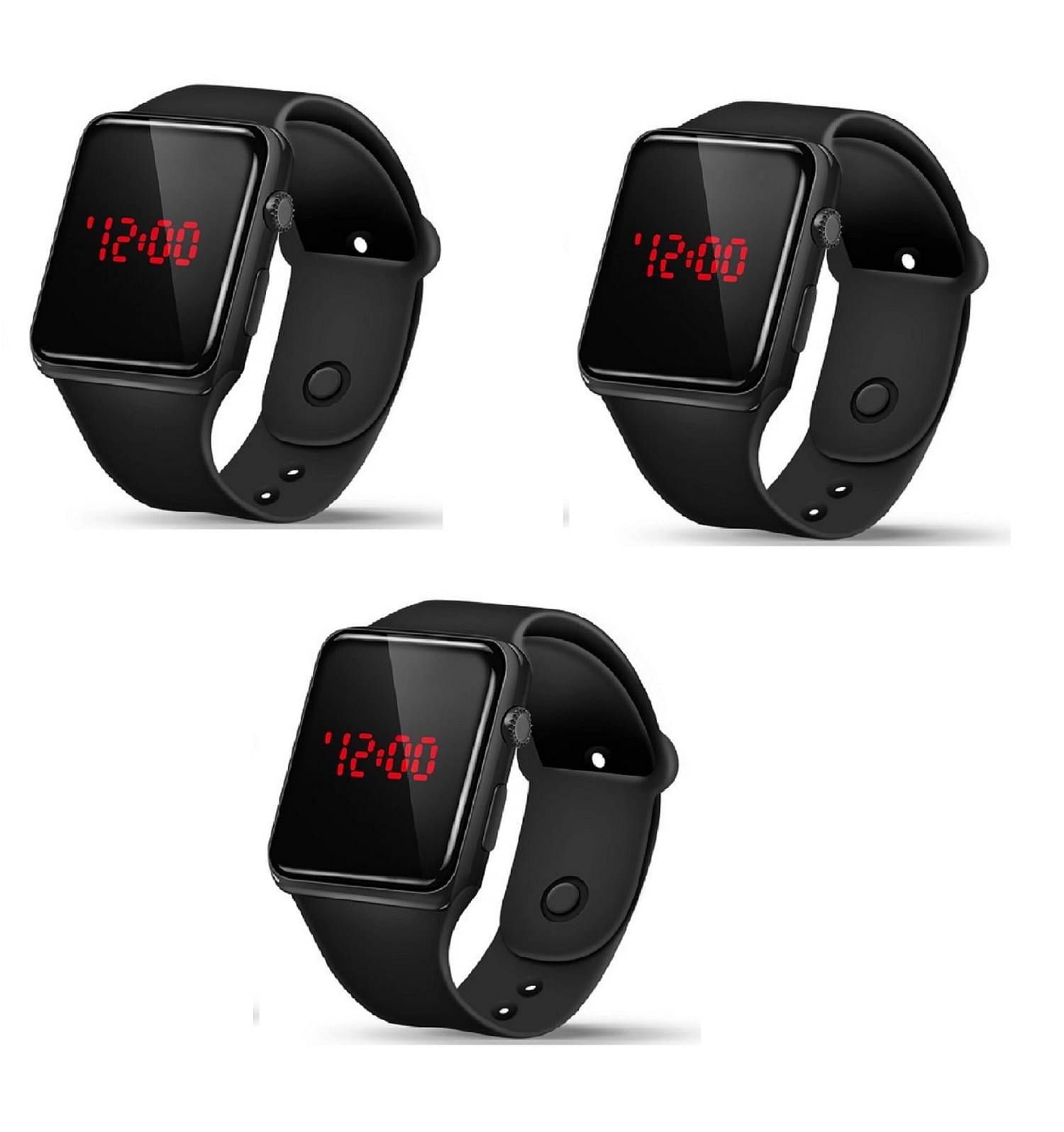     			Cosmic - Black Dial Digital Boys Watch ( Pack Of 3 )