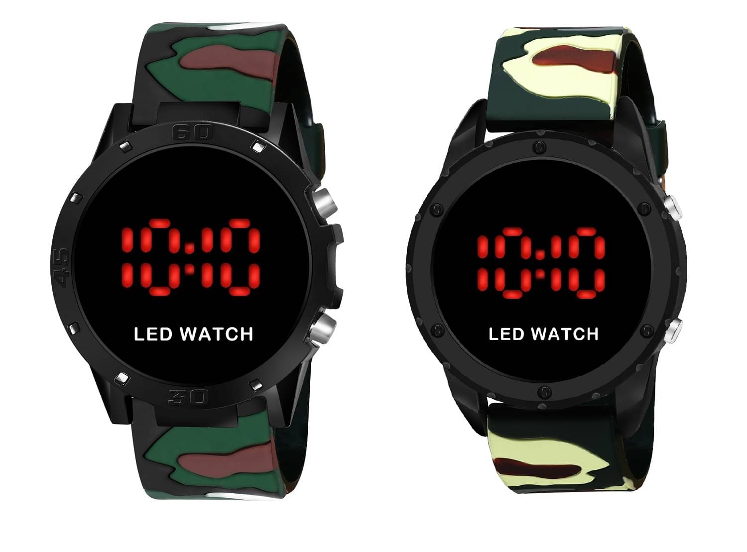     			Cosmic - Multicolor Silicon Digital Men's Watch