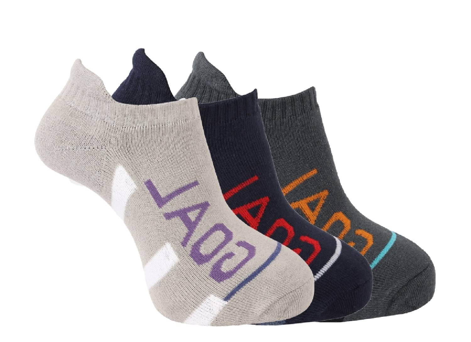 Dollar - Cotton Men's Printed Multicolor Low Cut Socks ( Pack of 3 )     			Dollar - Cotton Men's Printed Multicolor Low Cut Socks ( Pack of 3 )