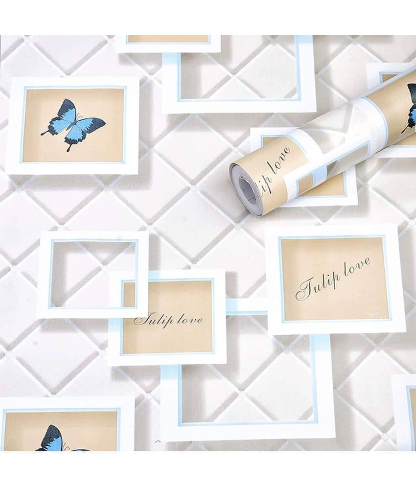 KAAF - Abstract Wallpaper ( 40 x 500 ) cm ( Pack of 1 )